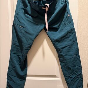Figs Carribean Blue Scrub Pants